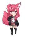 Stand Semi Chibi: Comfy Gothic