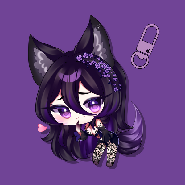 ZEVRAH [VTUBER] KEYCHAIN