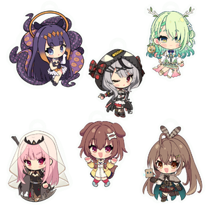 [Pre-Or] Phone Charms: Holo
