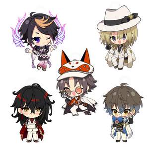 [Pre-Or] Keychains: Niji