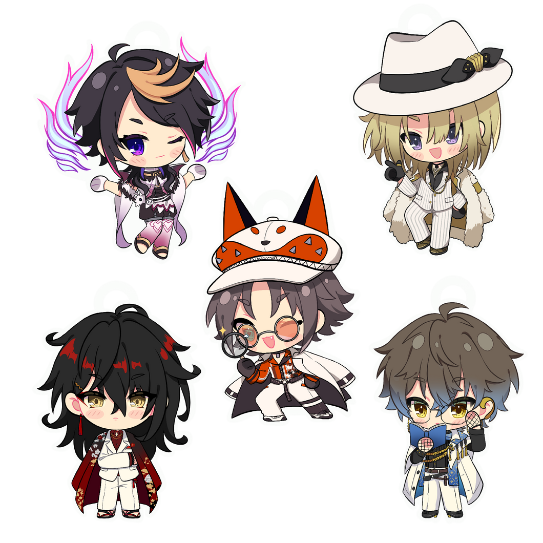 [Pre-Or] Keychains: Niji