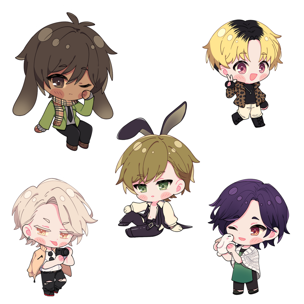 [In Hand] Phone Charms: BL Boys