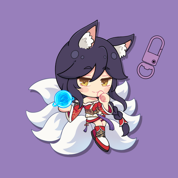 [PRE-ORDER] AHRI [LOL] KEYCHAIN