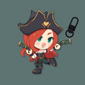 [PRE-ORDER] MISS FORTUNE [LOL] KEYCHAIN