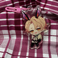 ASMODEUS [BUNNY]  [OBEY ME] KEYCHAIN