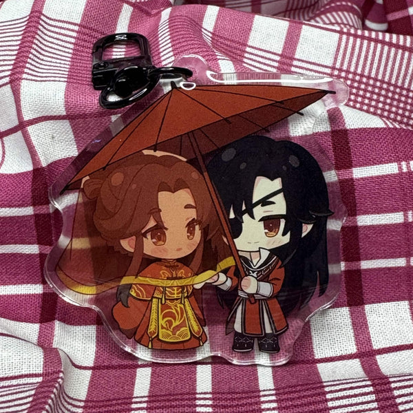 XIE LIAN & HUA CHANG [UMBRELLA] [MXTX] KEYCHAIN
