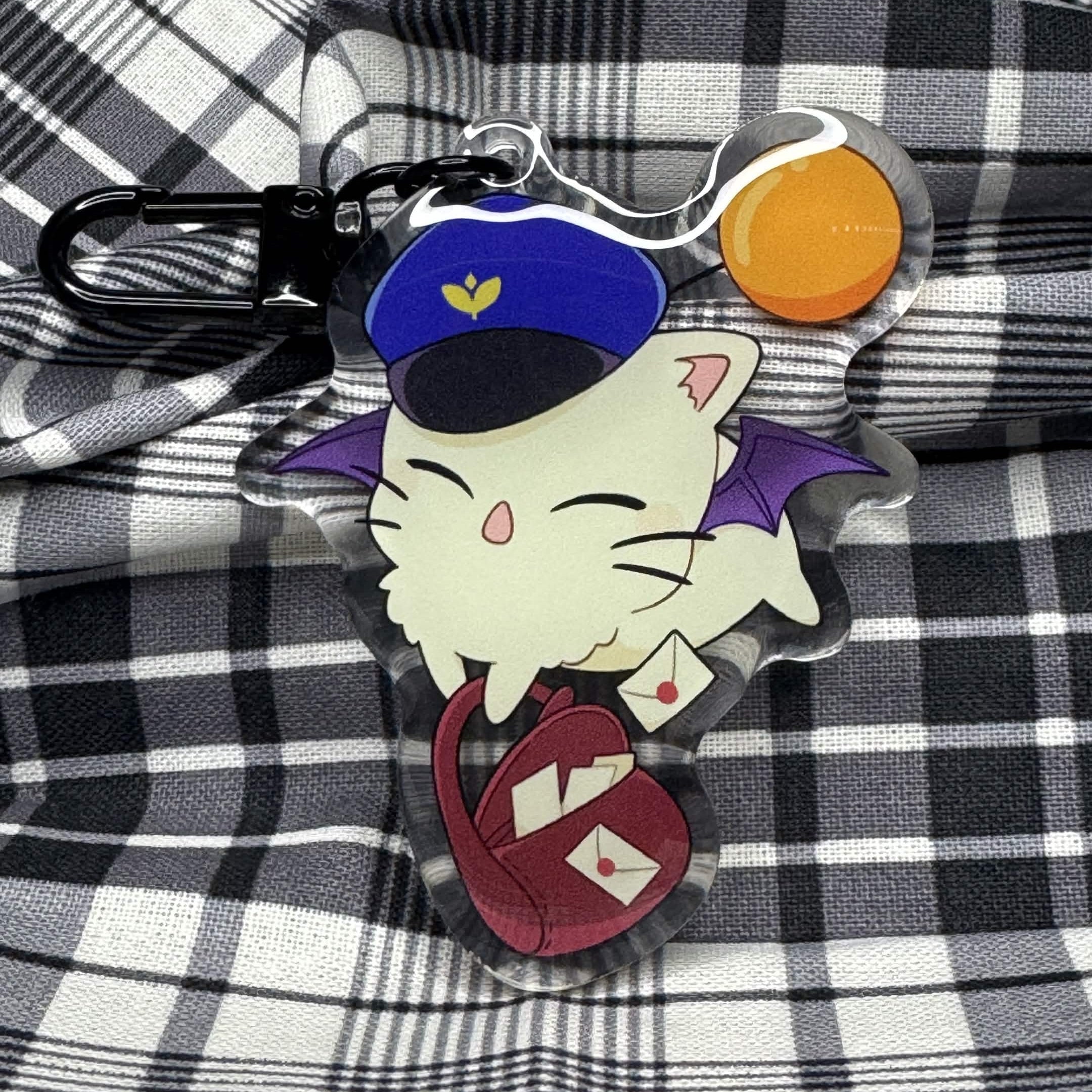 MOOGLE [FFXIV] KEYCHAIN