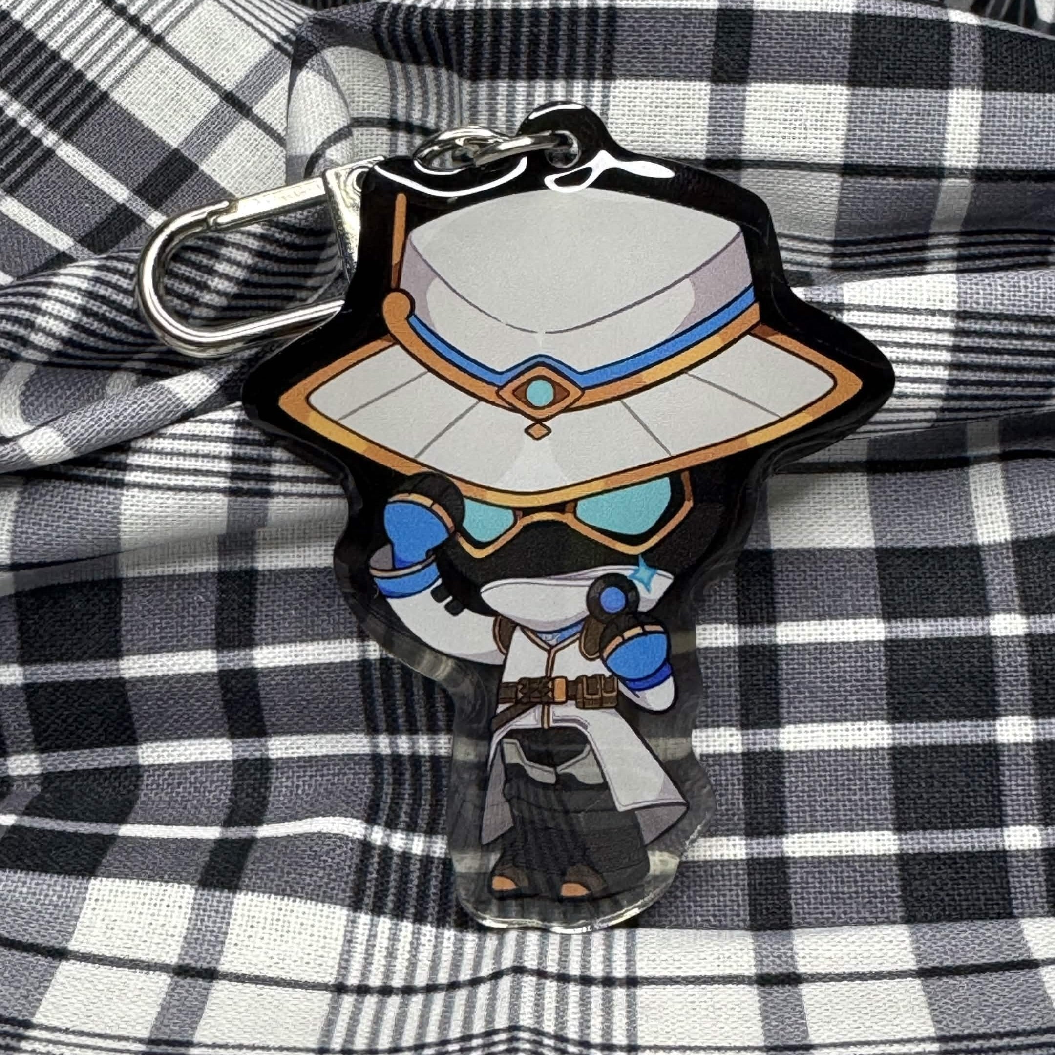 CYPHER [SENTINAL] [VALORANTING] KEYCHAIN