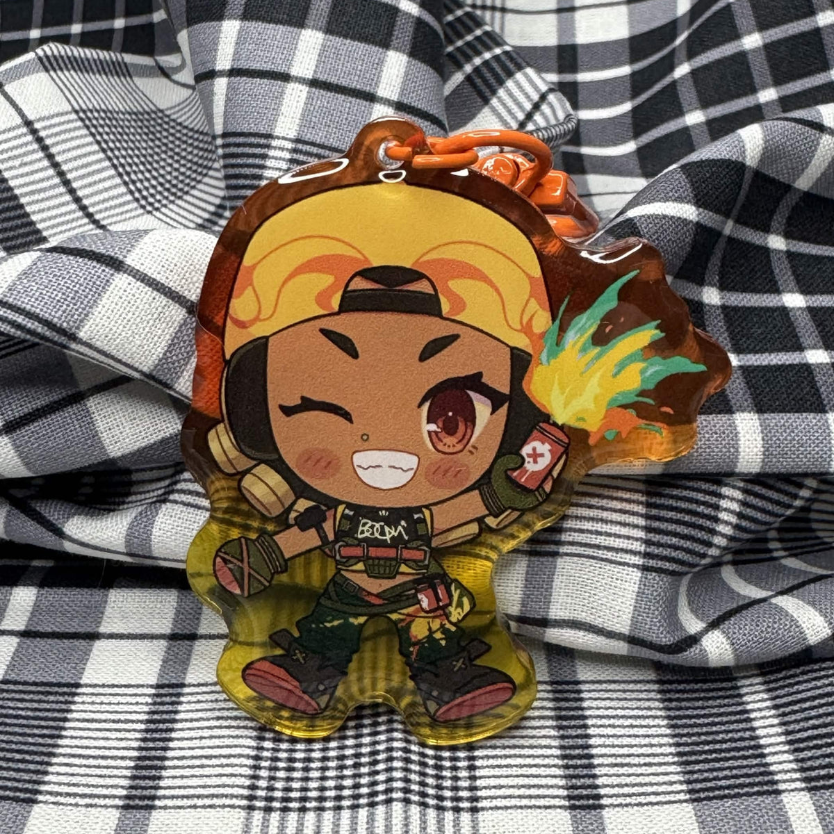 RAZE [DUELIST] [VALORANTING] KEYCHAIN