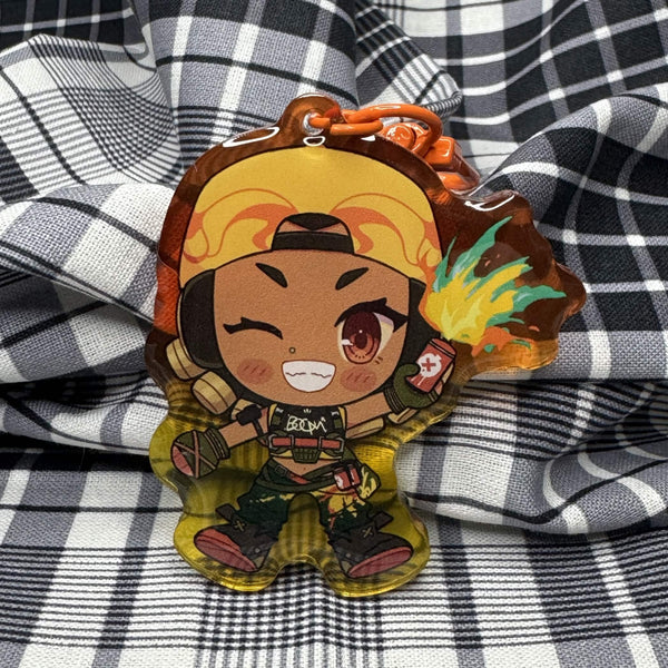 RAZE [DUELIST] [VALORANTING] KEYCHAIN