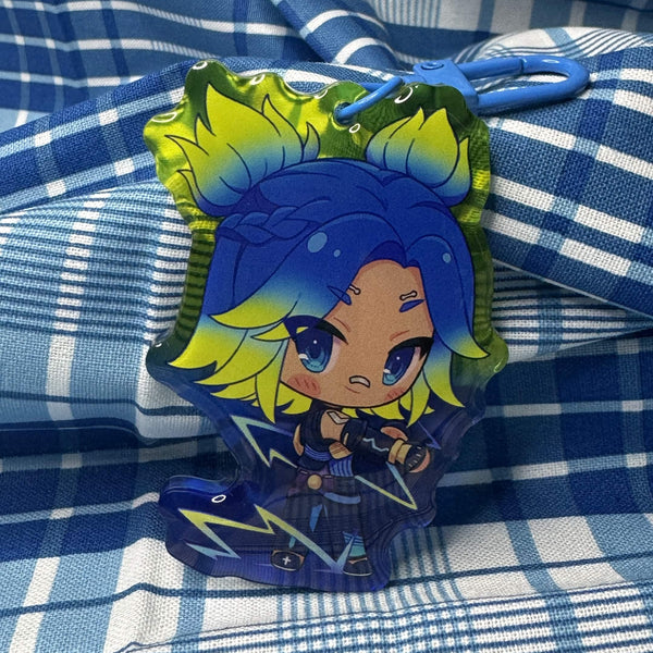 NEON [DUELIST] [VALORANTING] KEYCHAIN