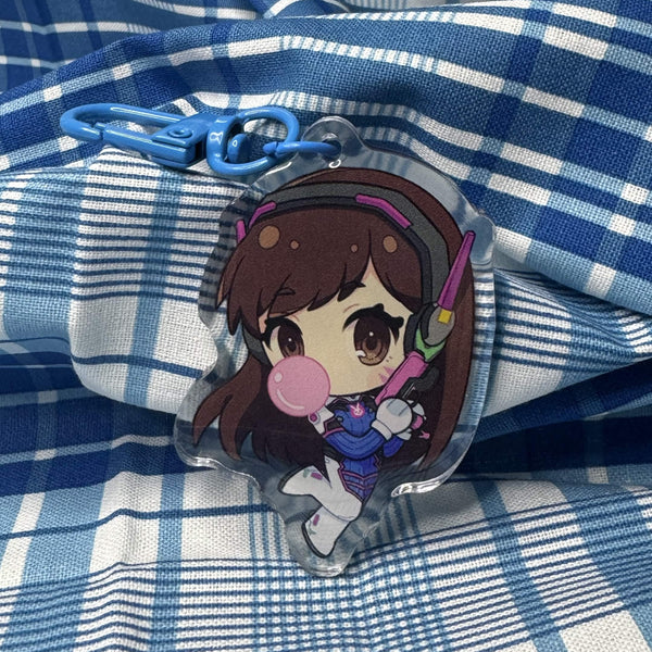 DIVA [OVERWATCH] KEYCHAIN