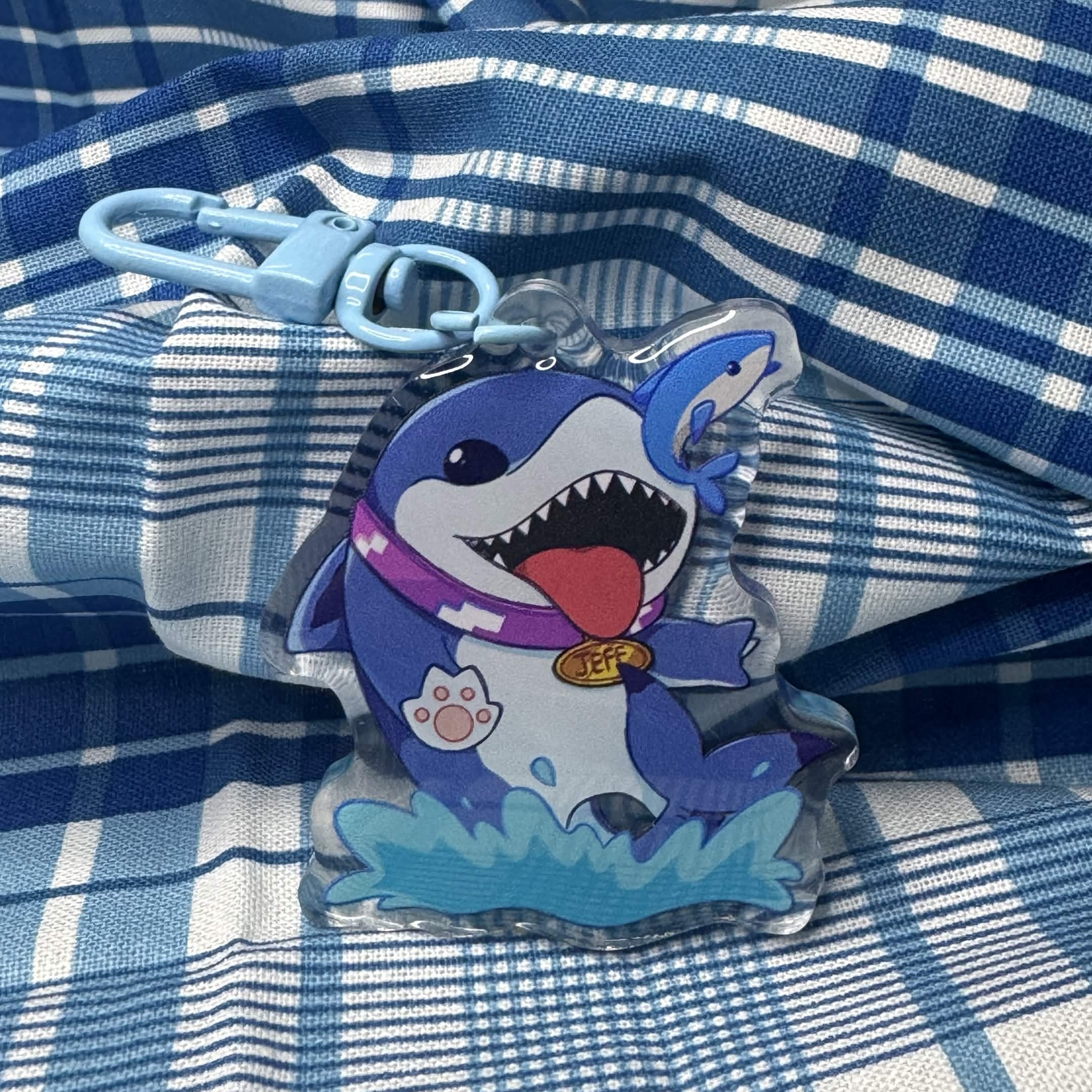 JEFF [RIVALS] KEYCHAIN
