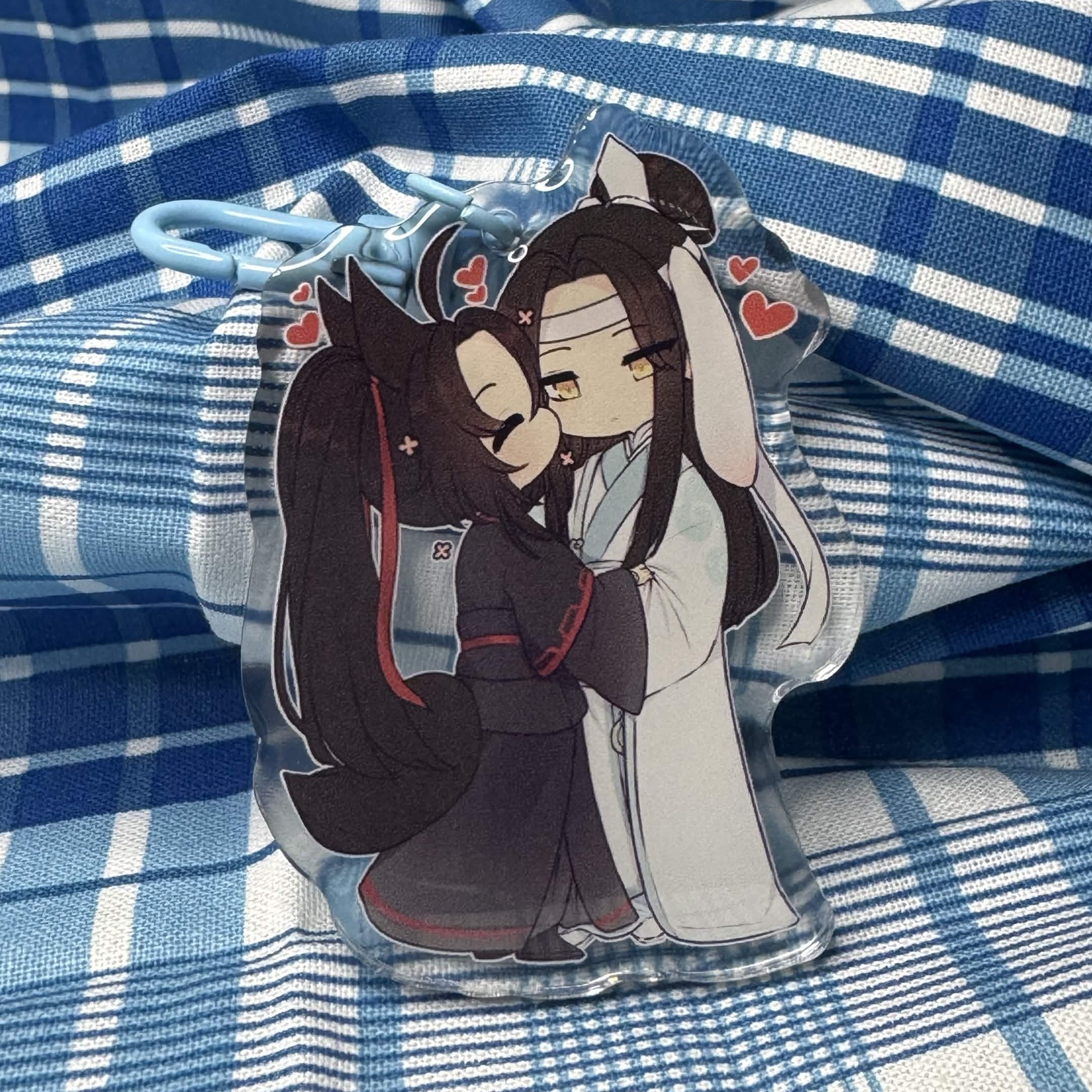 LAN WANGJI & WEI WUXIAN [ANIMAL] [MXTX] KEYCHAIN