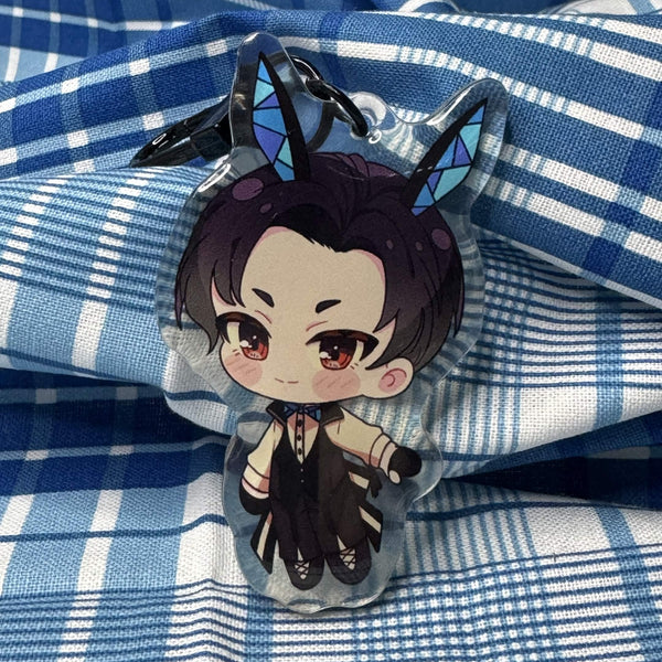 LUCIFER [BUNNY]  [OBEY ME] KEYCHAIN