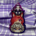 SHIORI & GLITCH [VTUBER] [DANGO STACK] KEYCHAIN
