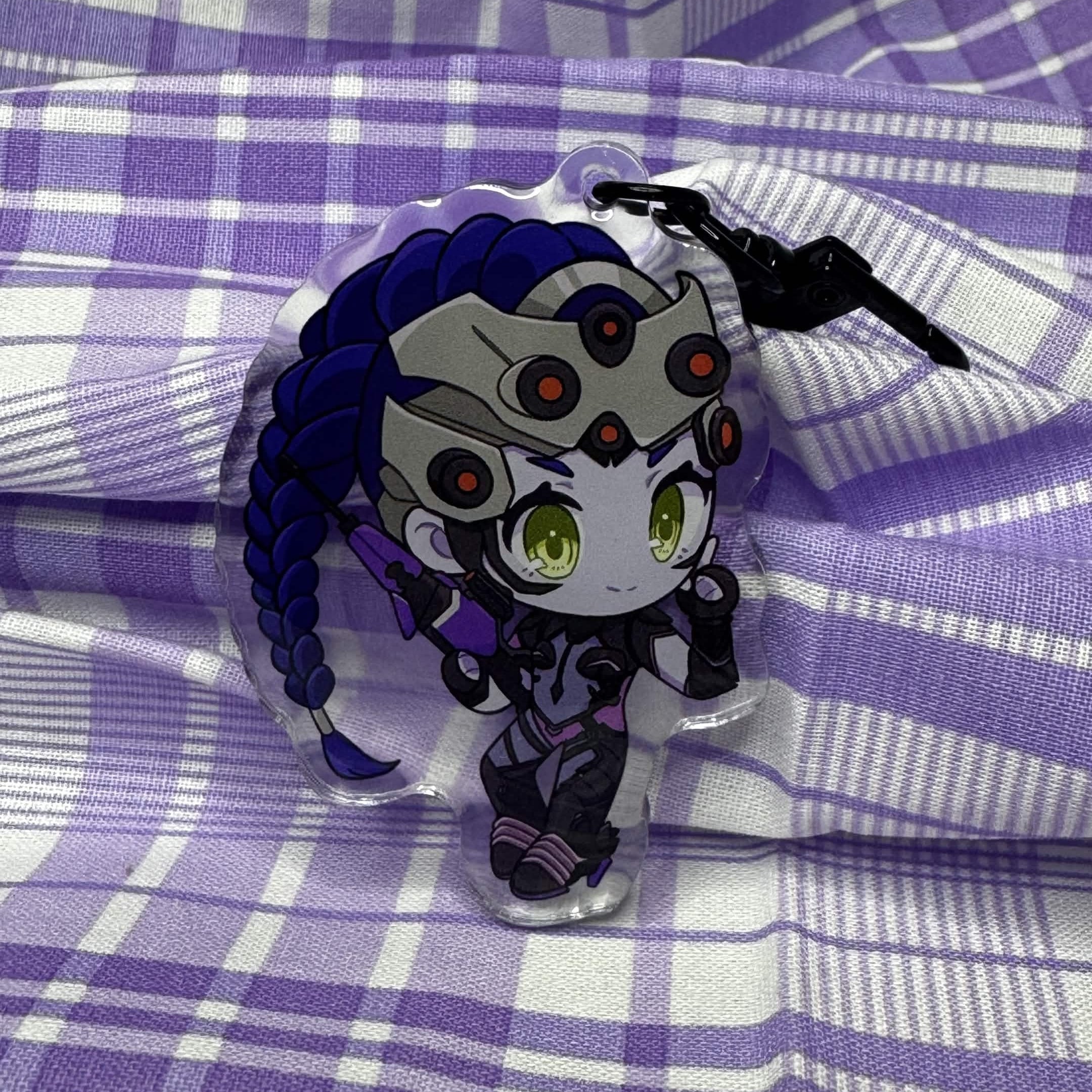 WIDDOW [OVERWATCH] KEYCHAIN