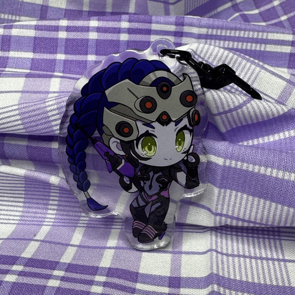 WIDDOW [OVERWATCH] KEYCHAIN