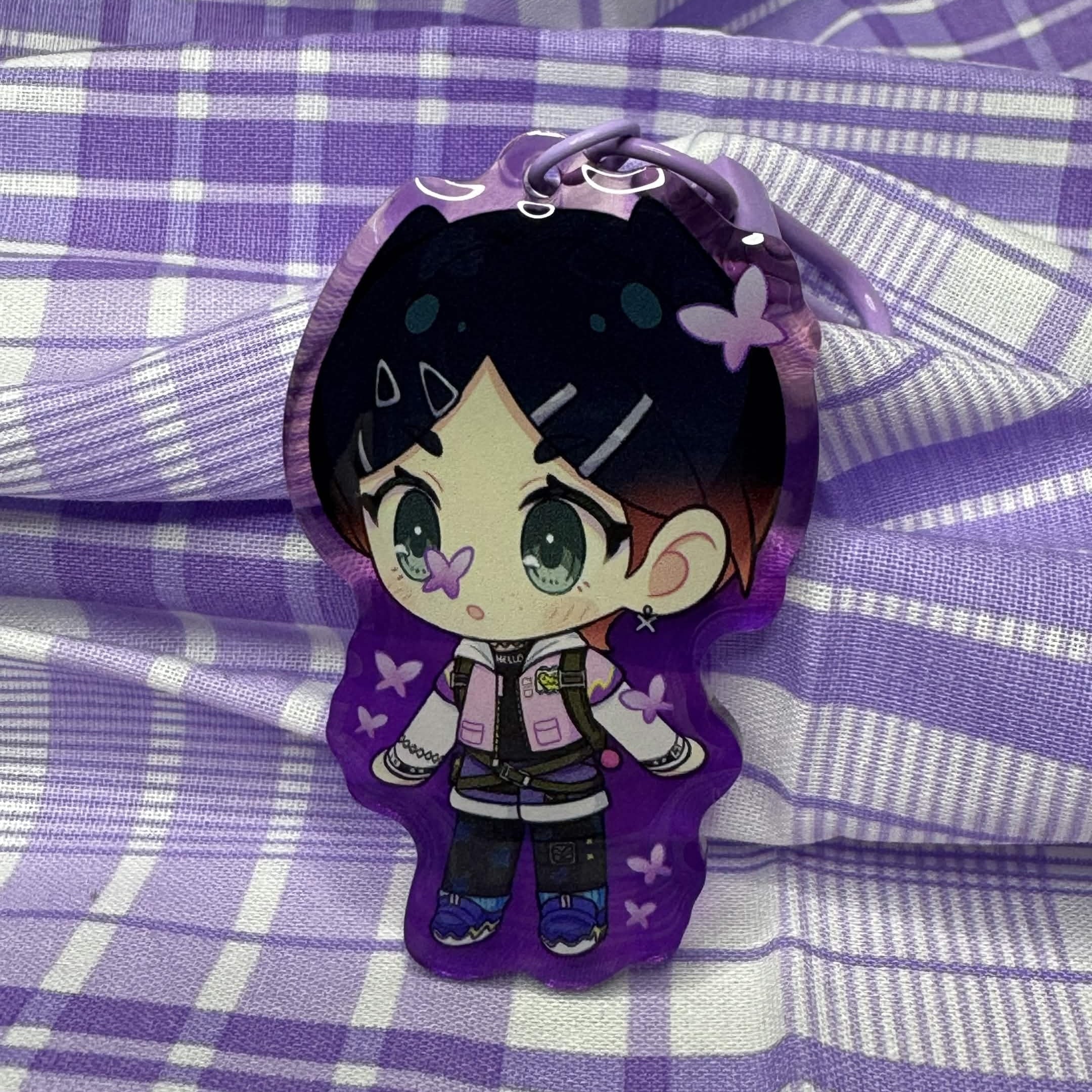 CLOVE [CONTROLLER] [VALORANTING] KEYCHAIN