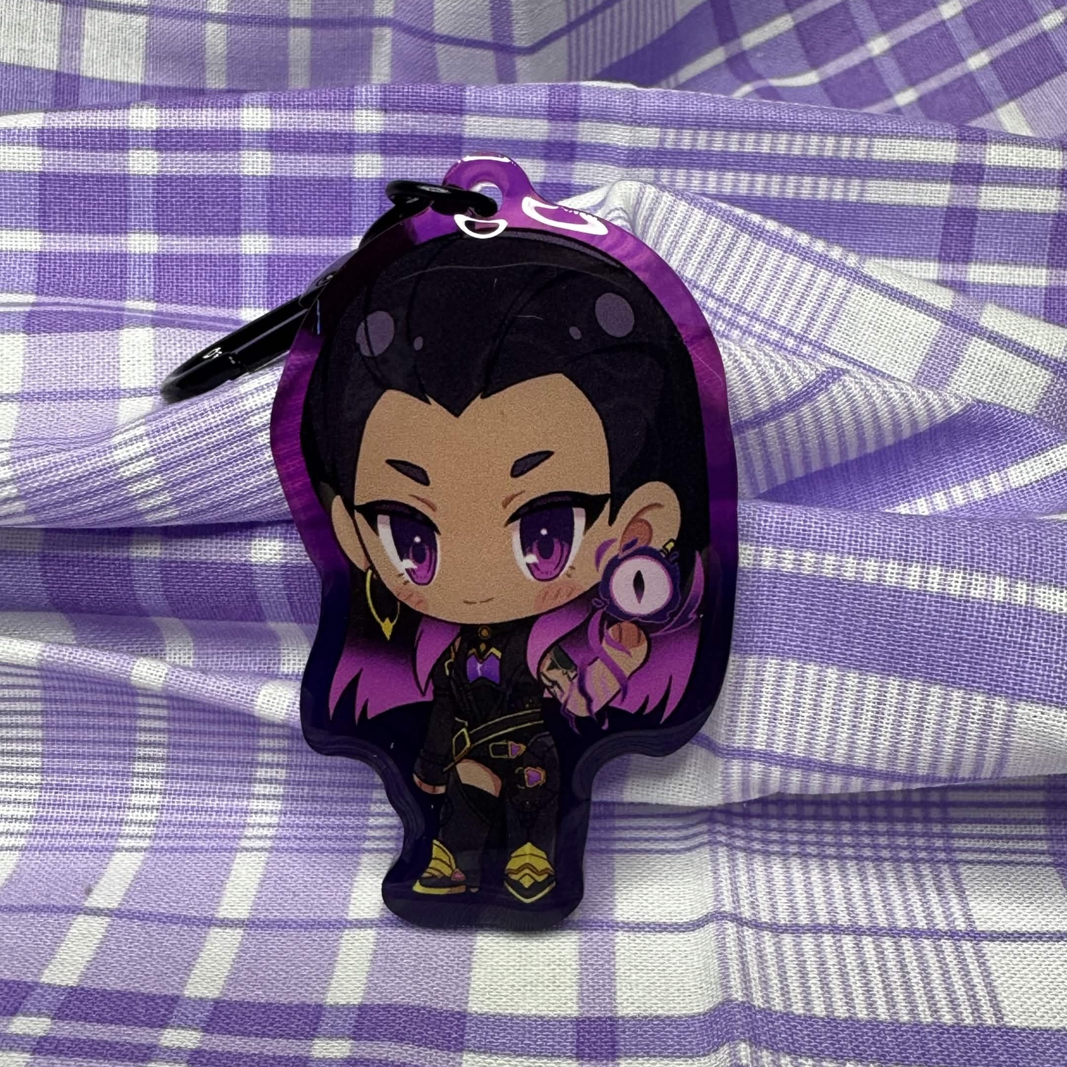 REYNA [DUELIST] [VALORANTING] KEYCHAIN