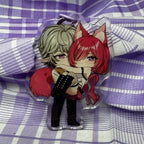 SHIORI & GLITCH [VTUBER] [MINE] KEYCHAIN