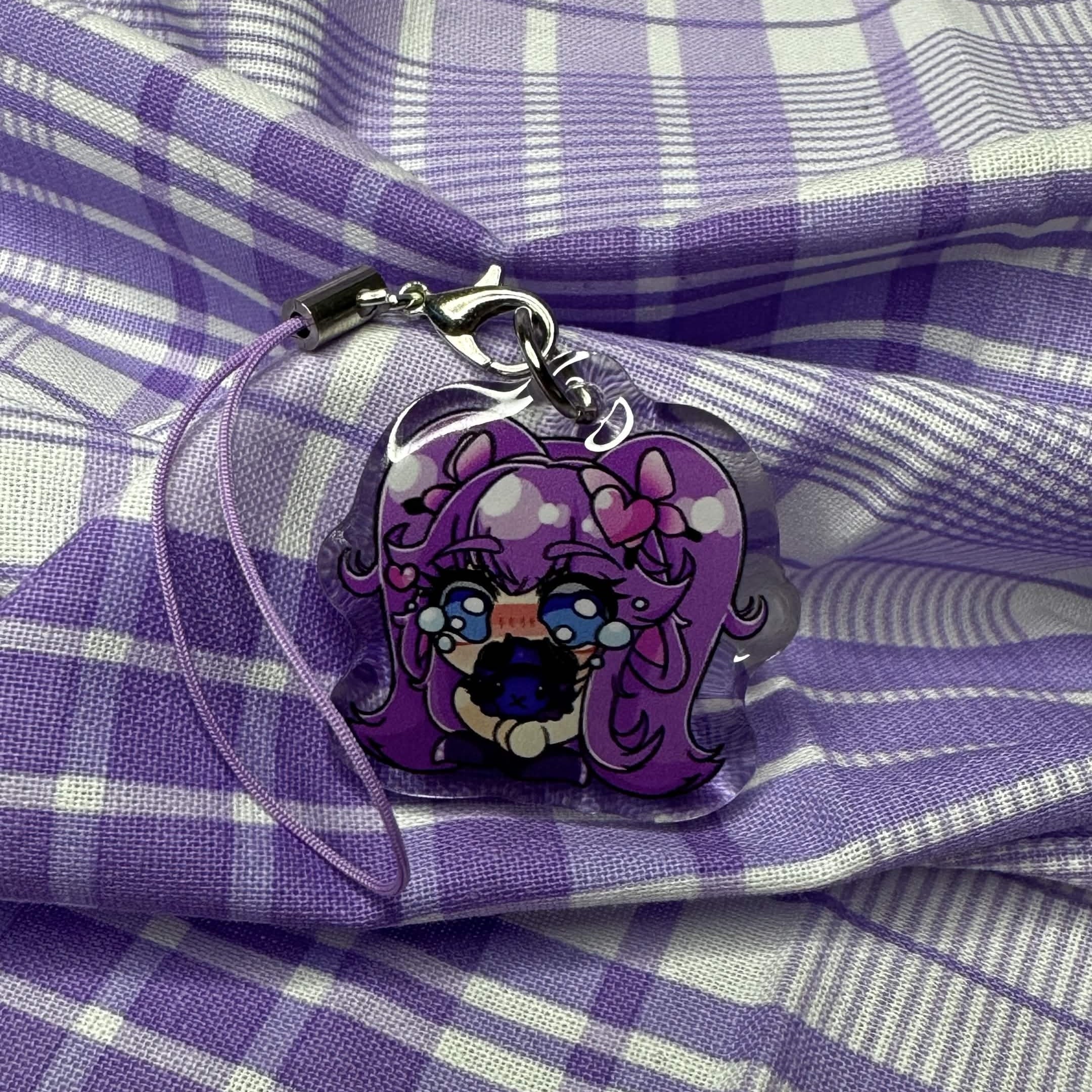 TROUBLE BUN [VTUBER] PHONE CHARM