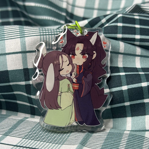 SHEN QINHQUI & TIANLANG JUN [ANIMAL] [MXTX] KEYCHAIN