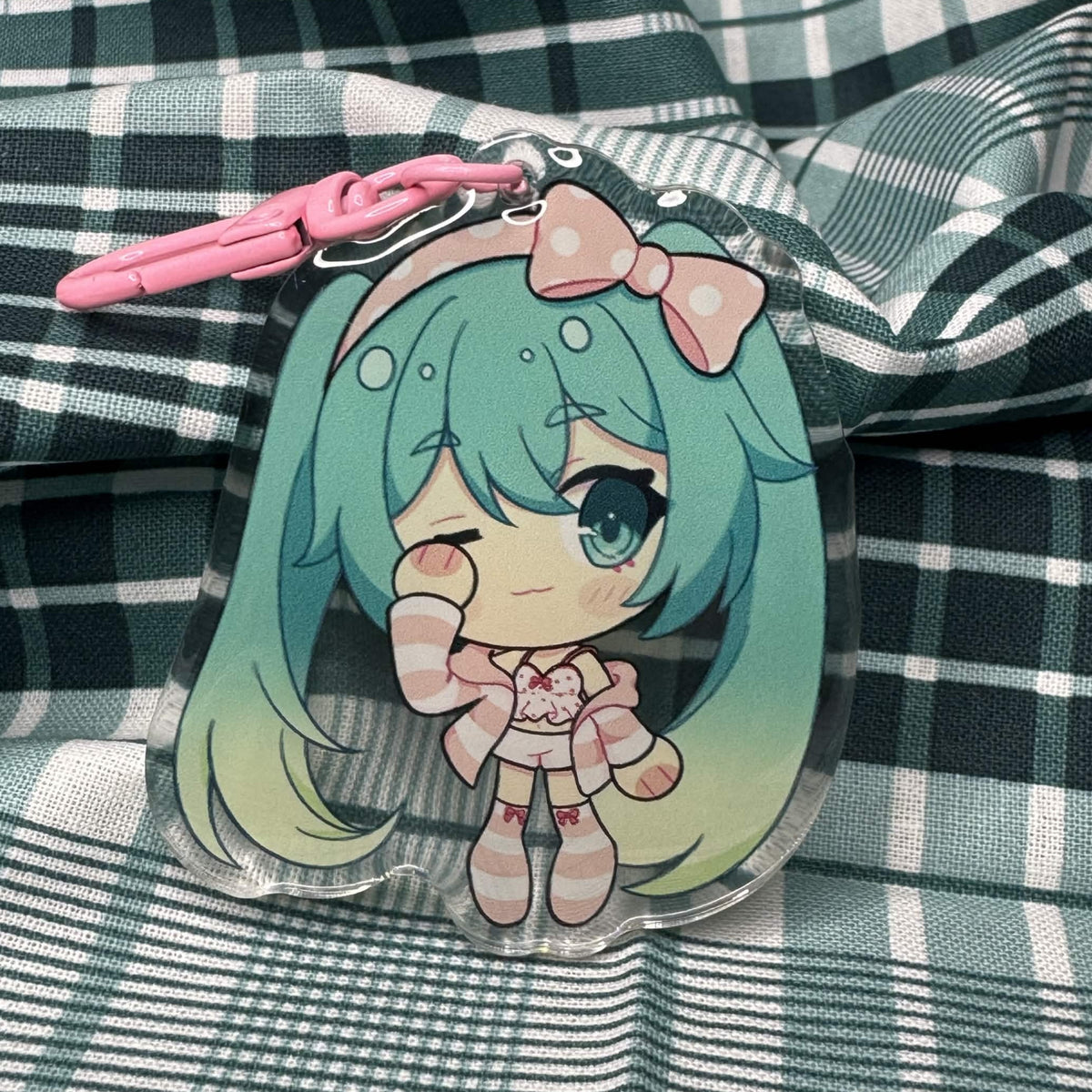 MIKU [SLEEPY] [VOCOLOID] KEYCHAIN