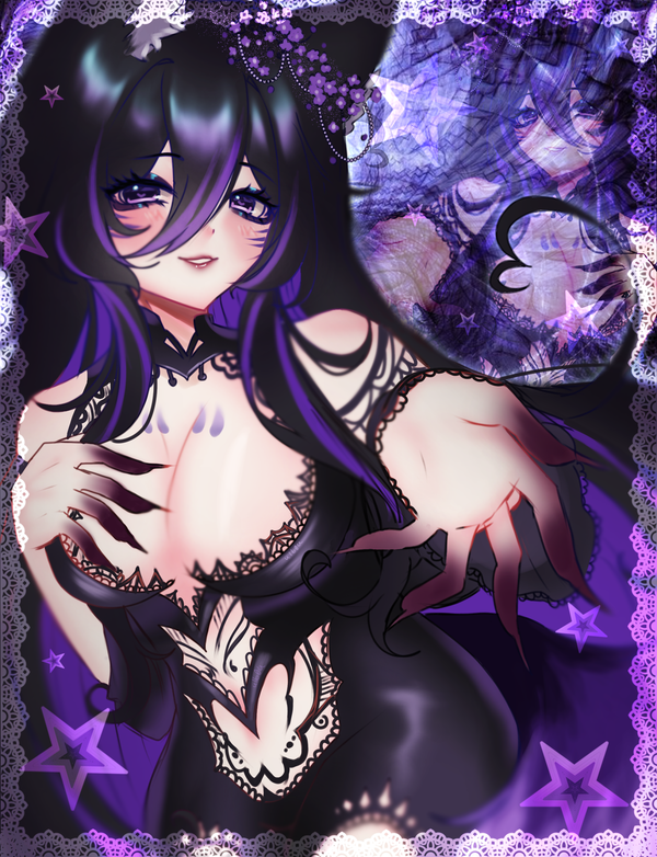 ZEVRAH [VTUBER] HOLDING HANDS FULL ART PRINT 11"x17" [PREORDER]