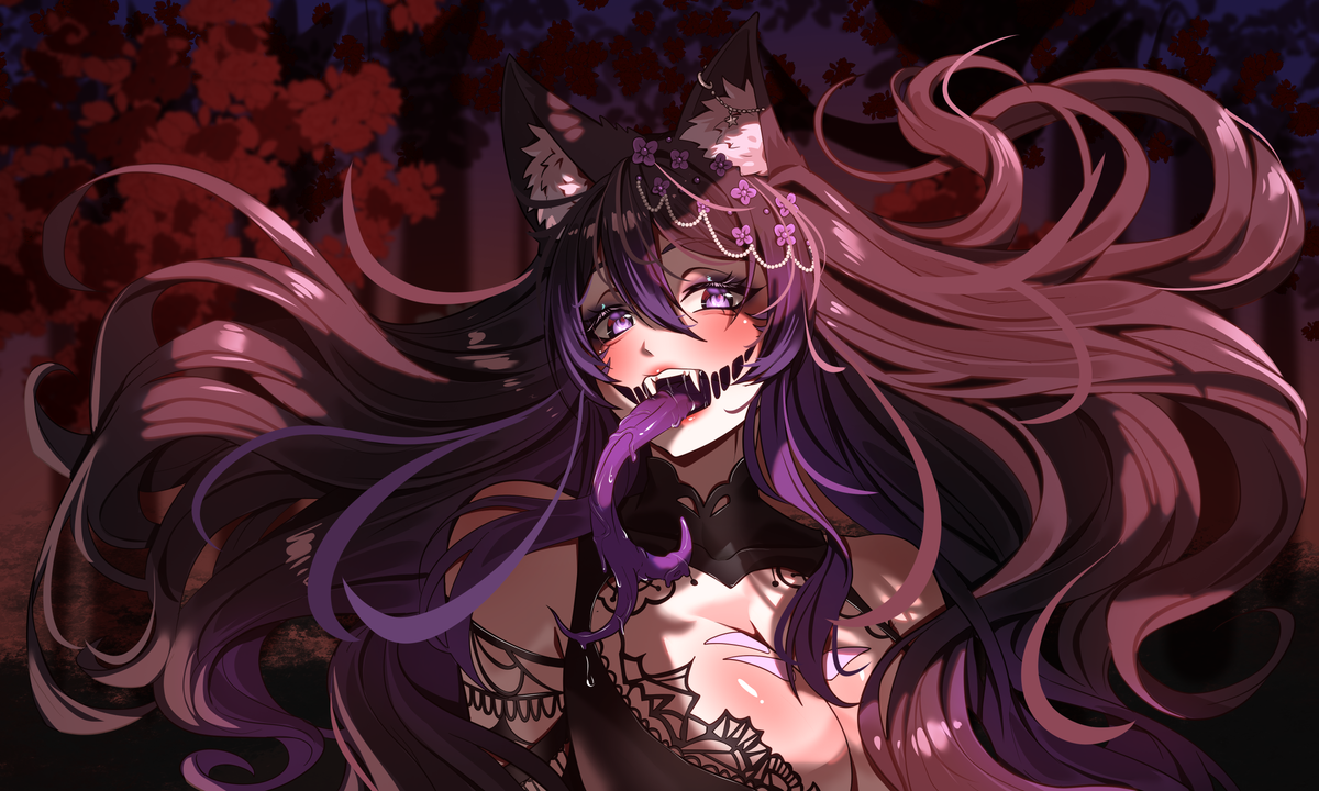 ZEVRAH [VTUBER] AFTER DARK FULL ART PRINT 11"x17" [PREORDER]