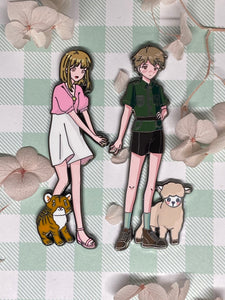 Fruits Friend Series: Tiger & Sheep