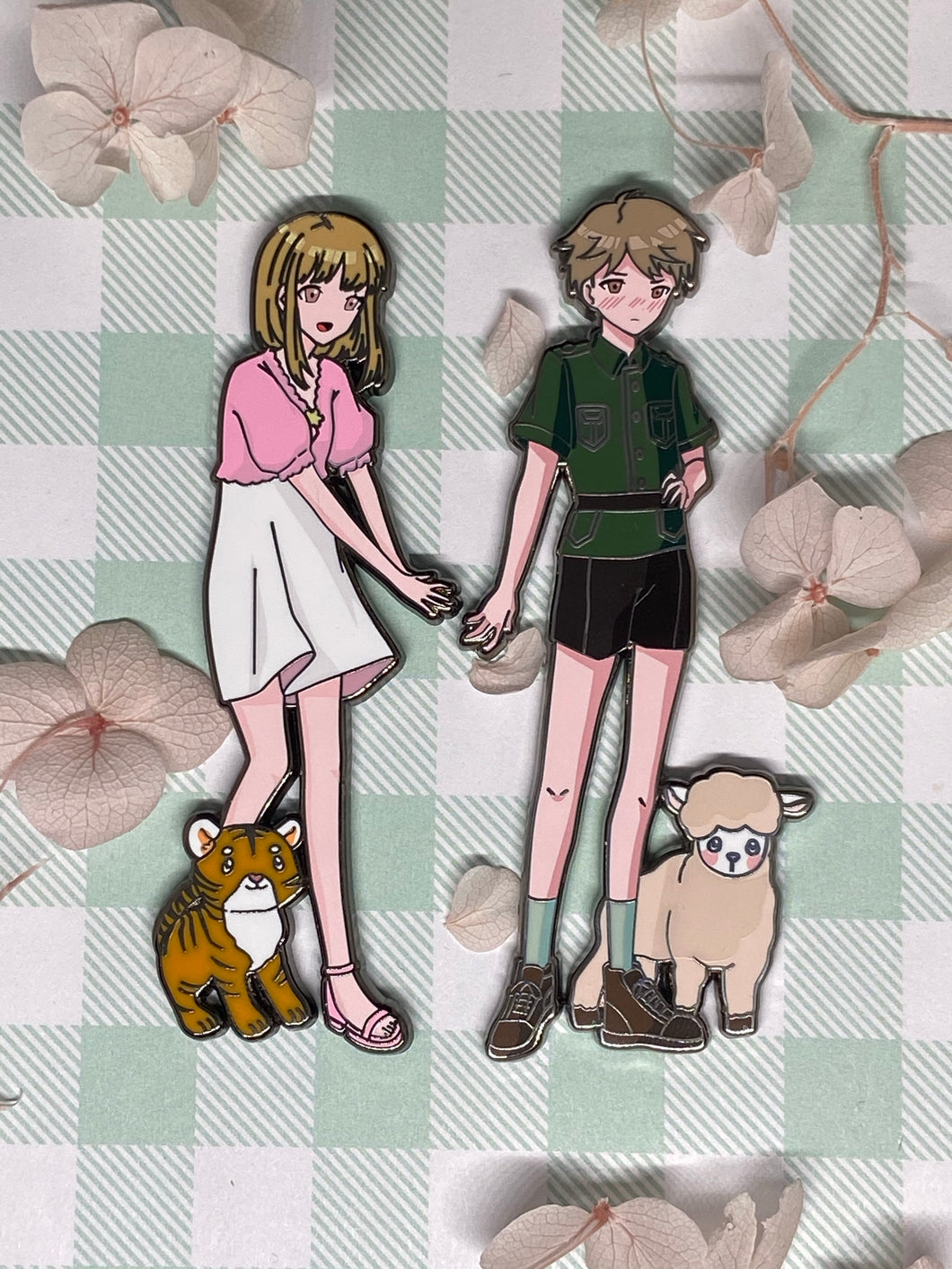 Fruits Friend Series: Tiger & Sheep